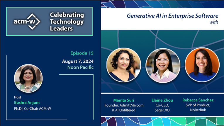 Celebrating Technology Leaders - Generative AI in Enterprise Software