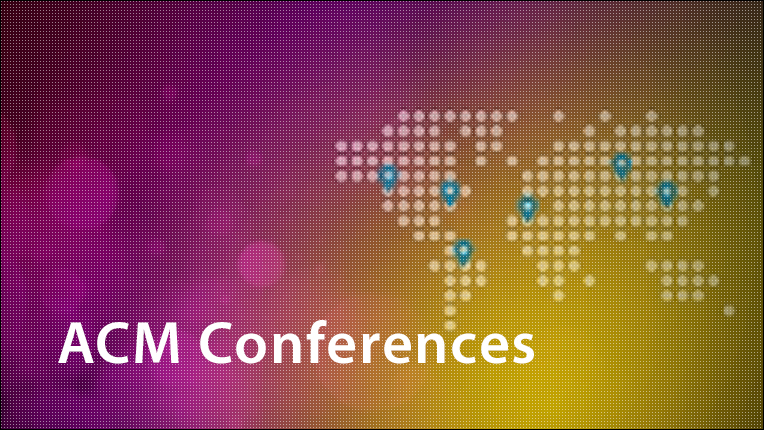 Image button linking to Conferences section