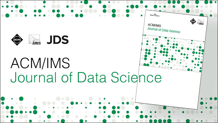 ACM/IMS数据科学杂志创刊号