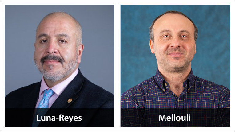 New DGOV Editors-in-Chief Luis Luna-Reyes and Sehl Mellouli